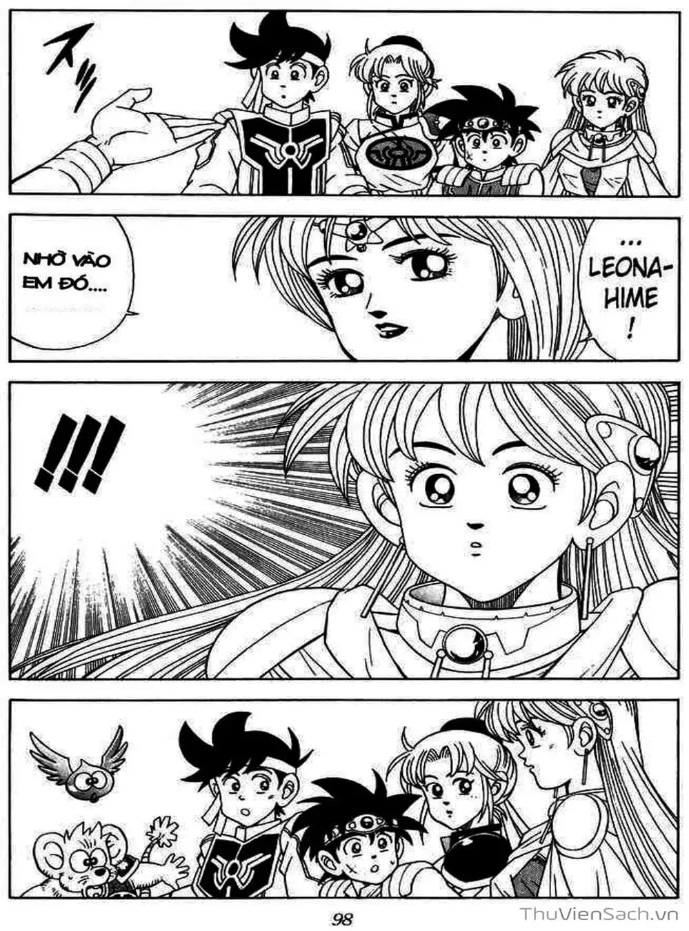 Truyện Tranh Dấu Ấn Rồng Thiêng - Dragon Quest trang 4