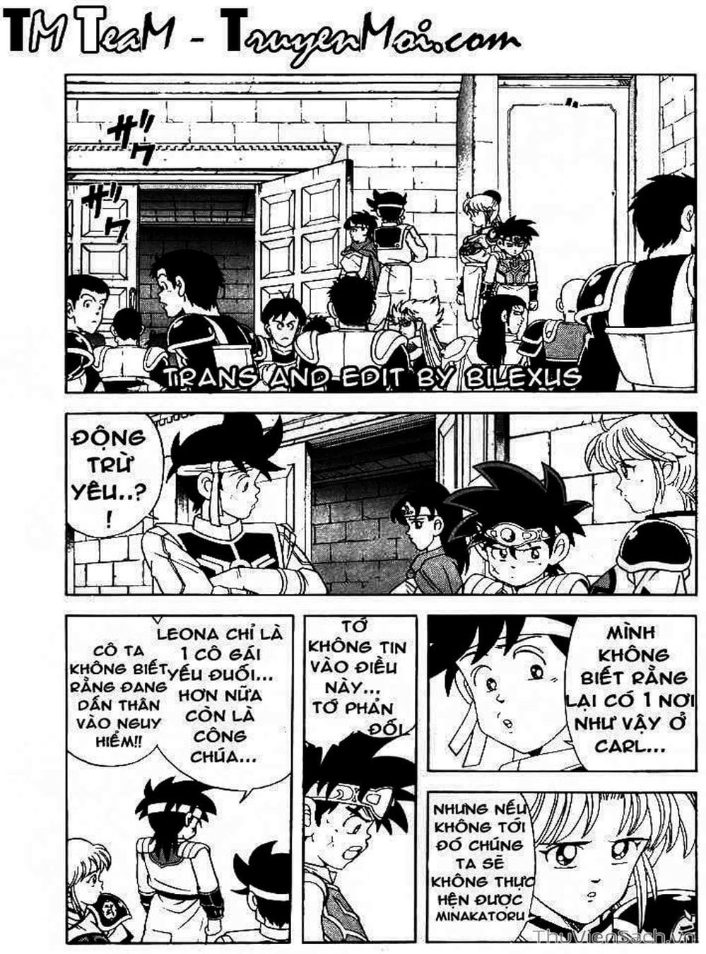 Truyện Tranh Dấu Ấn Rồng Thiêng - Dragon Quest trang 4