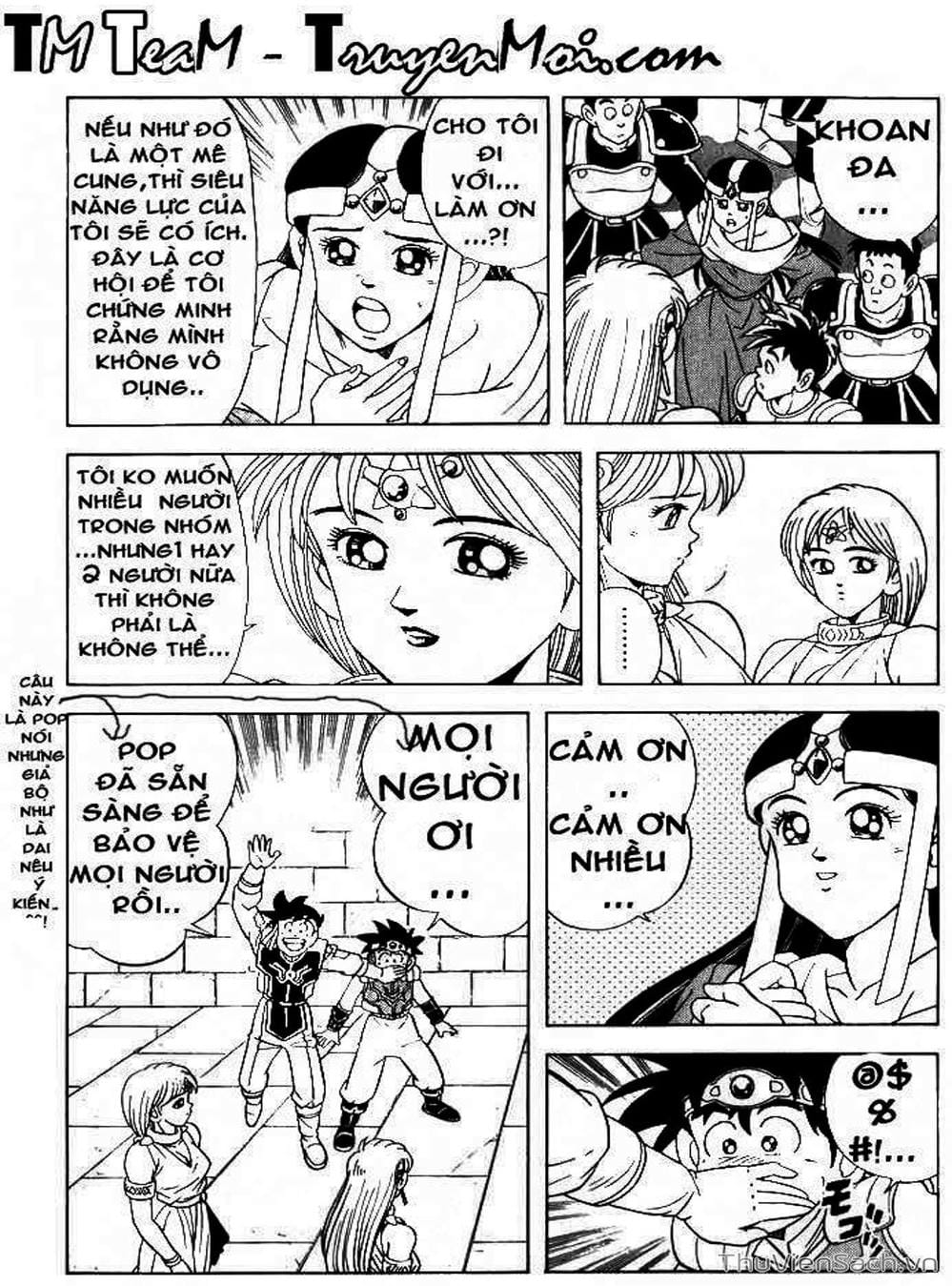 Truyện Tranh Dấu Ấn Rồng Thiêng - Dragon Quest trang 4