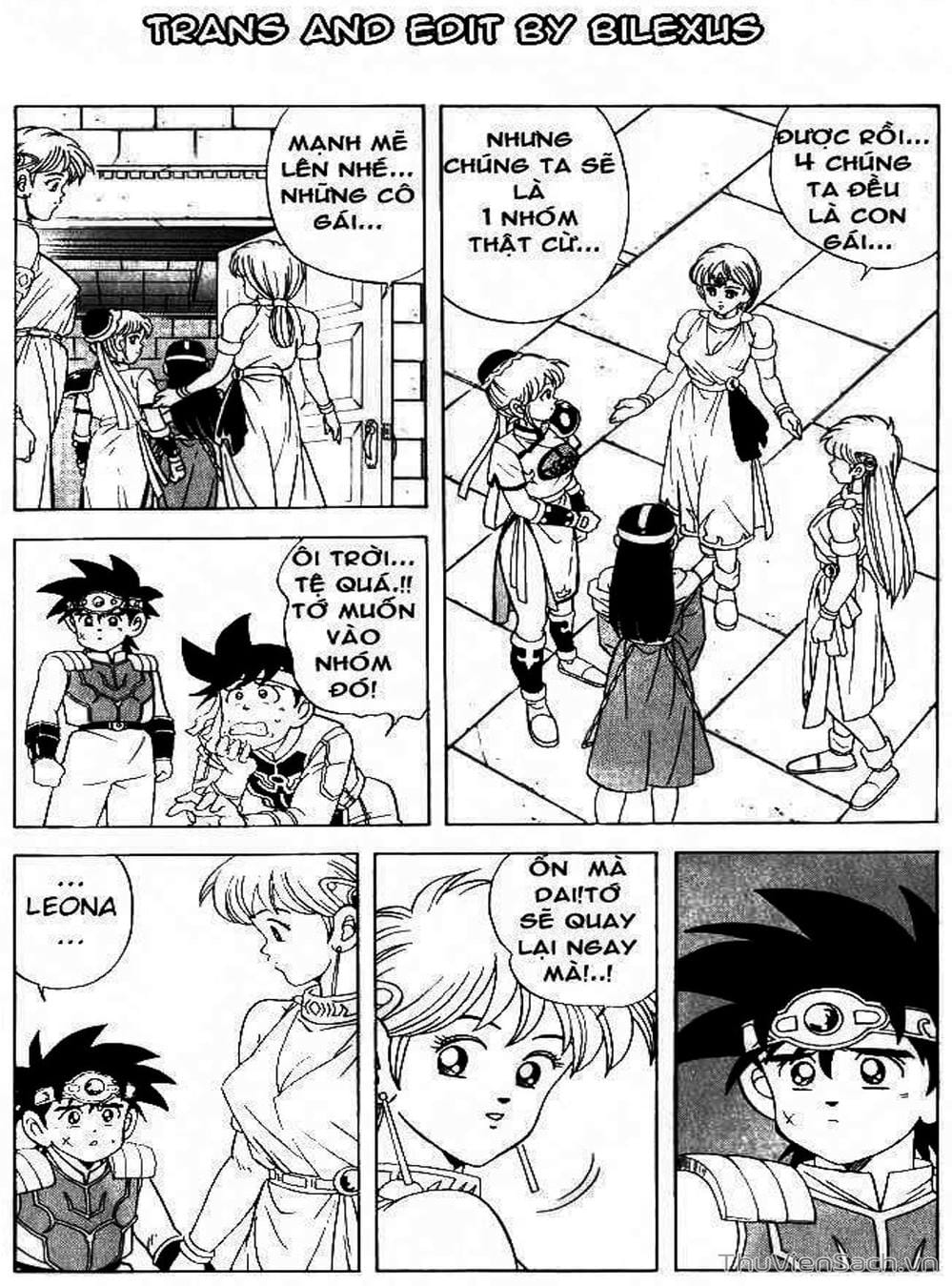 Truyện Tranh Dấu Ấn Rồng Thiêng - Dragon Quest trang 4