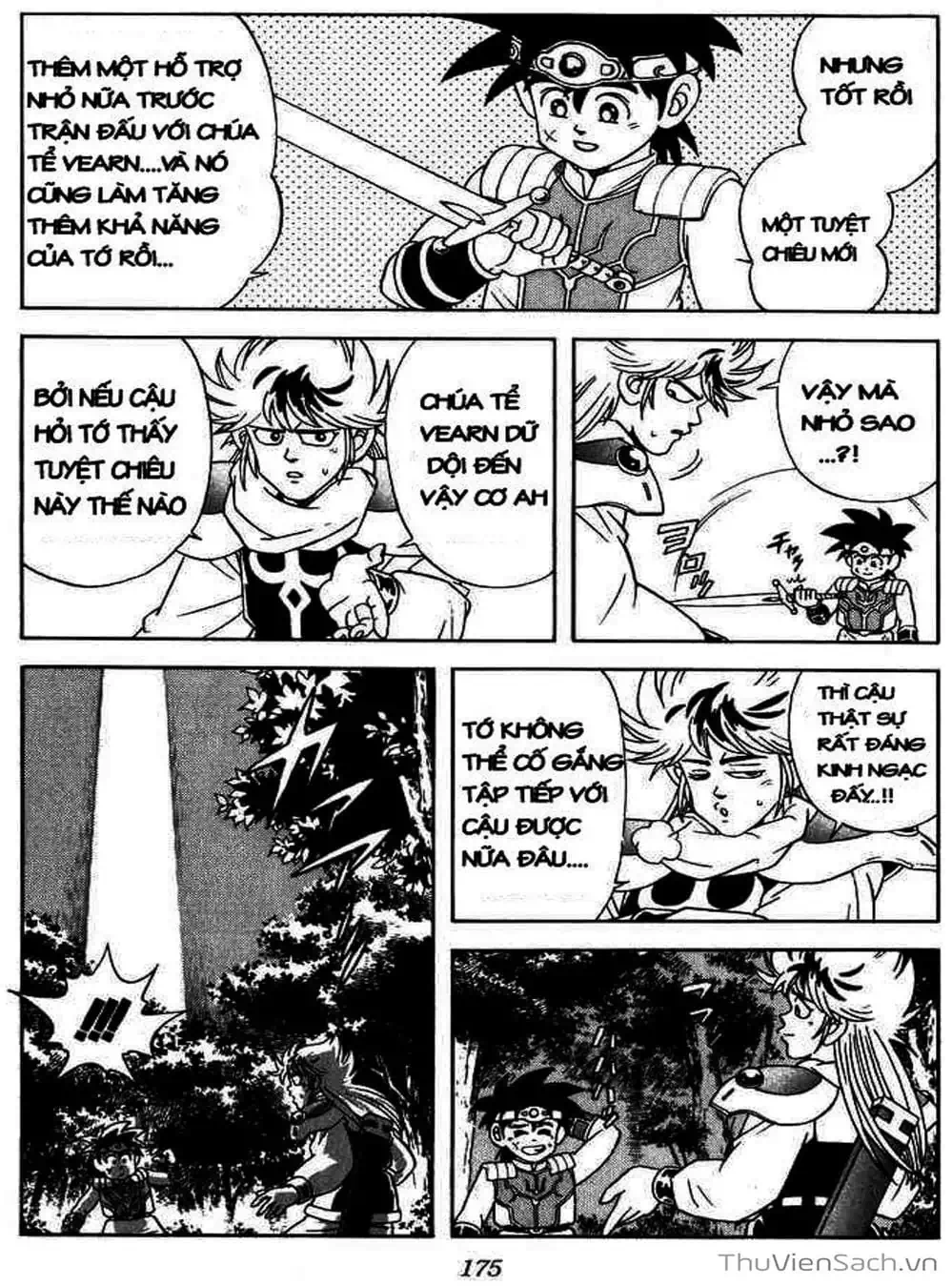 Truyện Tranh Dấu Ấn Rồng Thiêng - Dragon Quest trang 4