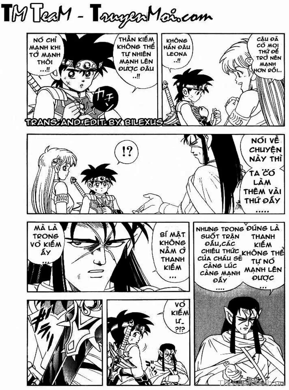 Truyện Tranh Dấu Ấn Rồng Thiêng - Dragon Quest trang 4