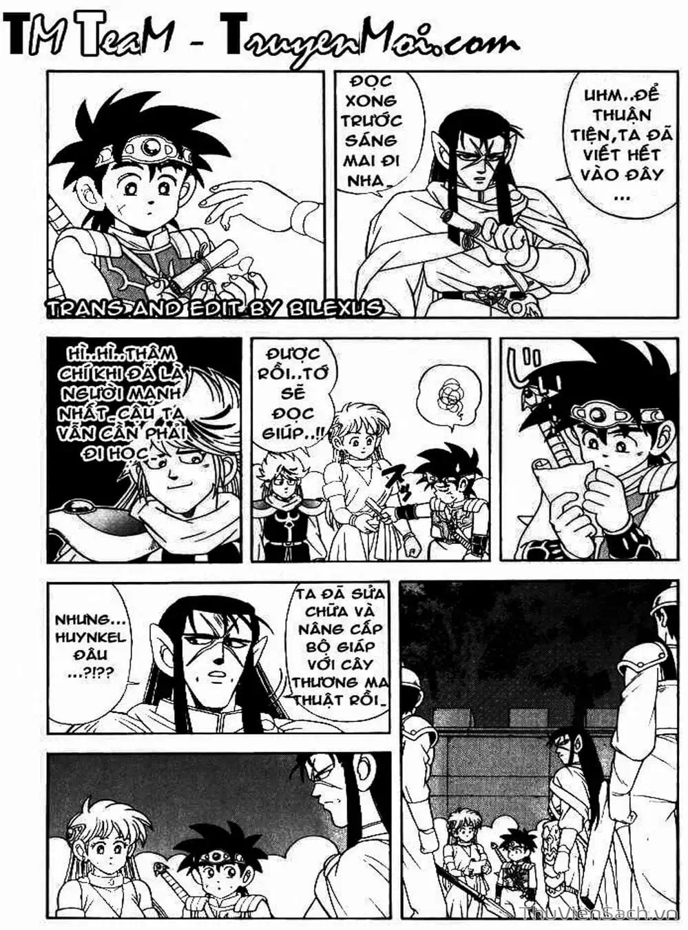 Truyện Tranh Dấu Ấn Rồng Thiêng - Dragon Quest trang 4