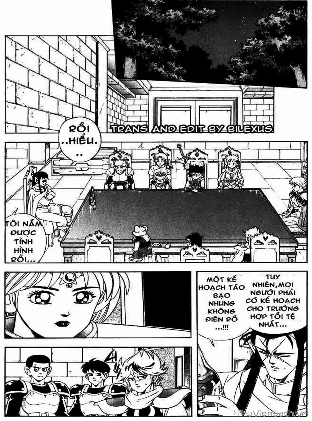 Truyện Tranh Dấu Ấn Rồng Thiêng - Dragon Quest trang 4