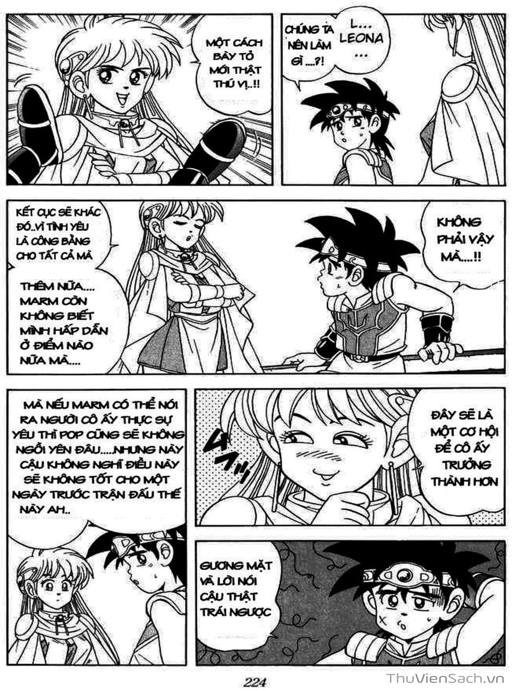 Truyện Tranh Dấu Ấn Rồng Thiêng - Dragon Quest trang 4