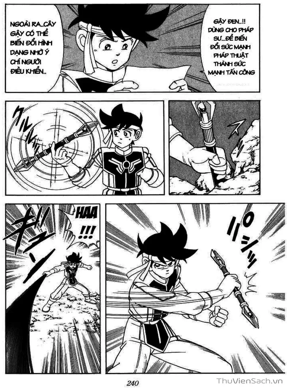 Truyện Tranh Dấu Ấn Rồng Thiêng - Dragon Quest trang 4