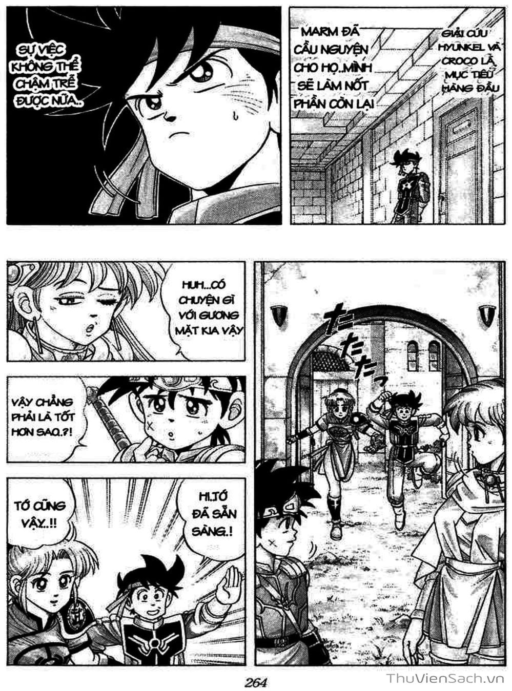 Truyện Tranh Dấu Ấn Rồng Thiêng - Dragon Quest trang 4