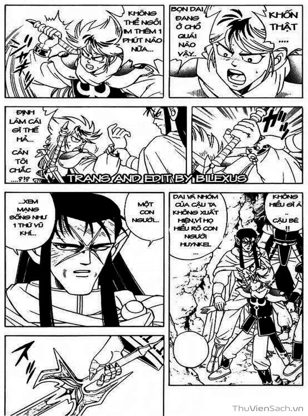 Truyện Tranh Dấu Ấn Rồng Thiêng - Dragon Quest trang 4