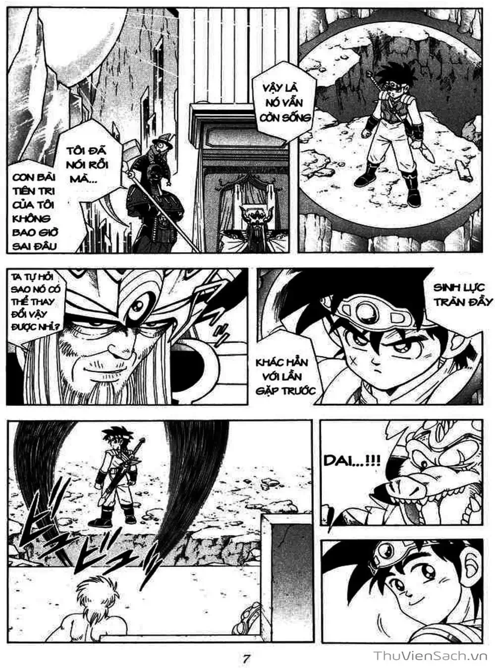Truyện Tranh Dấu Ấn Rồng Thiêng - Dragon Quest trang 4