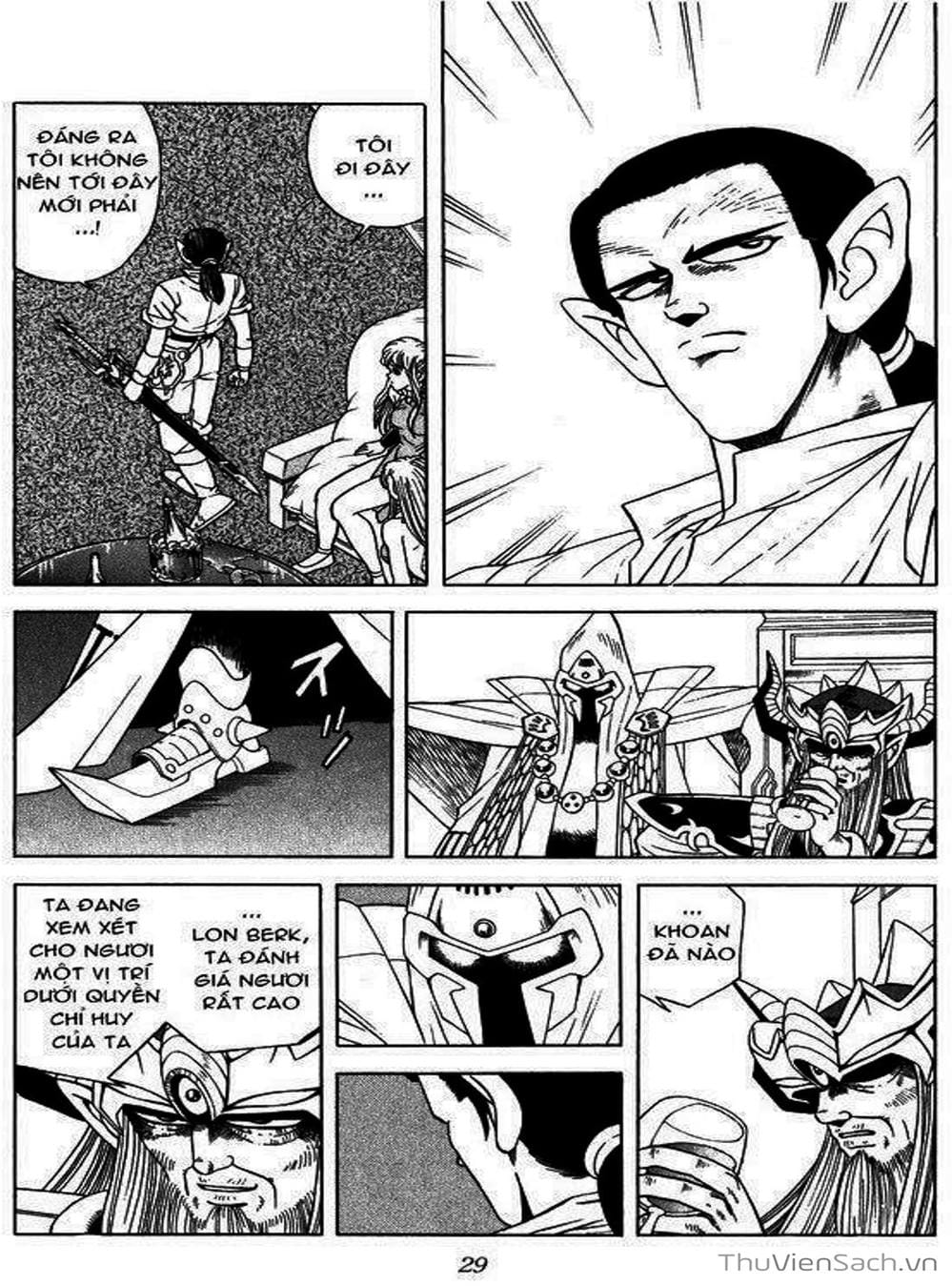 Truyện Tranh Dấu Ấn Rồng Thiêng - Dragon Quest trang 4