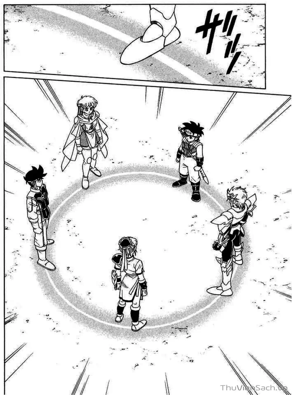 Truyện Tranh Dấu Ấn Rồng Thiêng - Dragon Quest trang 4