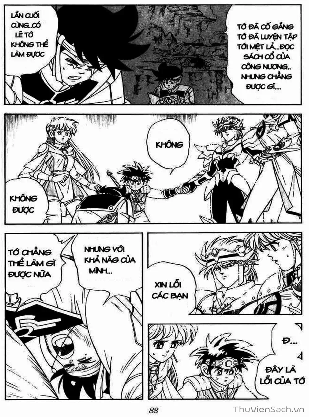 Truyện Tranh Dấu Ấn Rồng Thiêng - Dragon Quest trang 4