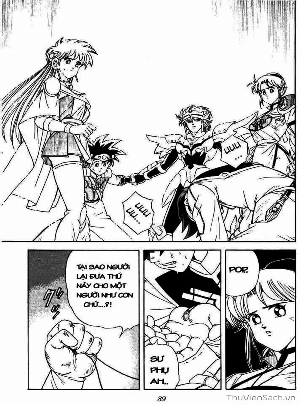 Truyện Tranh Dấu Ấn Rồng Thiêng - Dragon Quest trang 4