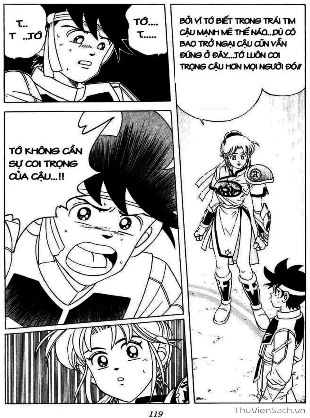 Truyện Tranh Dấu Ấn Rồng Thiêng - Dragon Quest trang 4