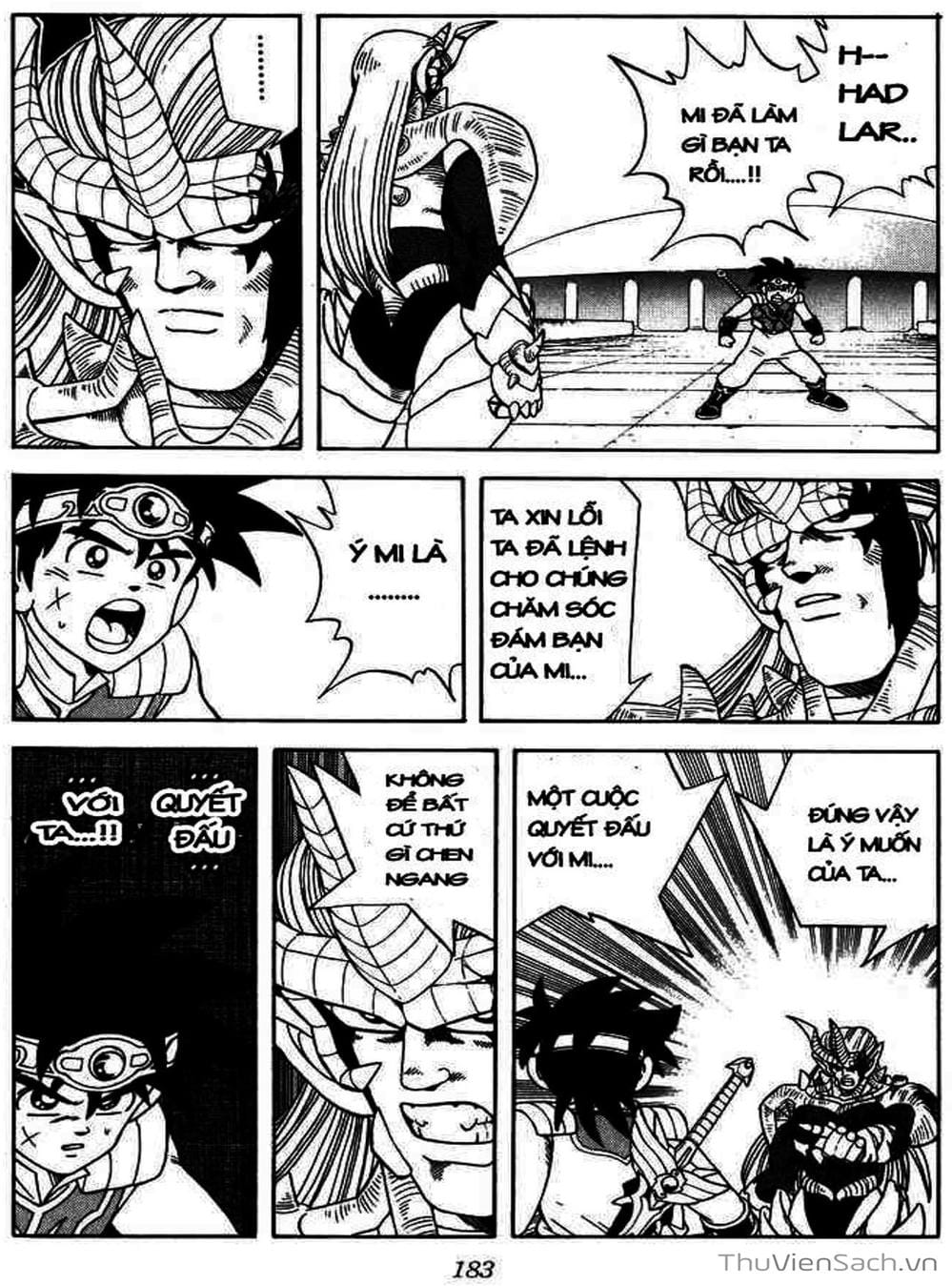 Truyện Tranh Dấu Ấn Rồng Thiêng - Dragon Quest trang 4