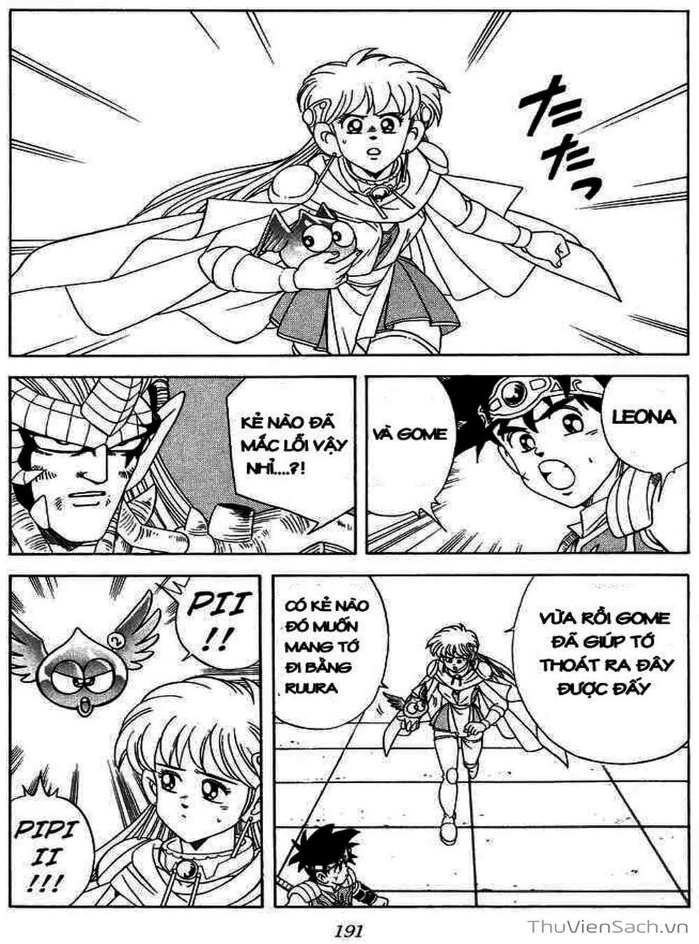 Truyện Tranh Dấu Ấn Rồng Thiêng - Dragon Quest trang 4