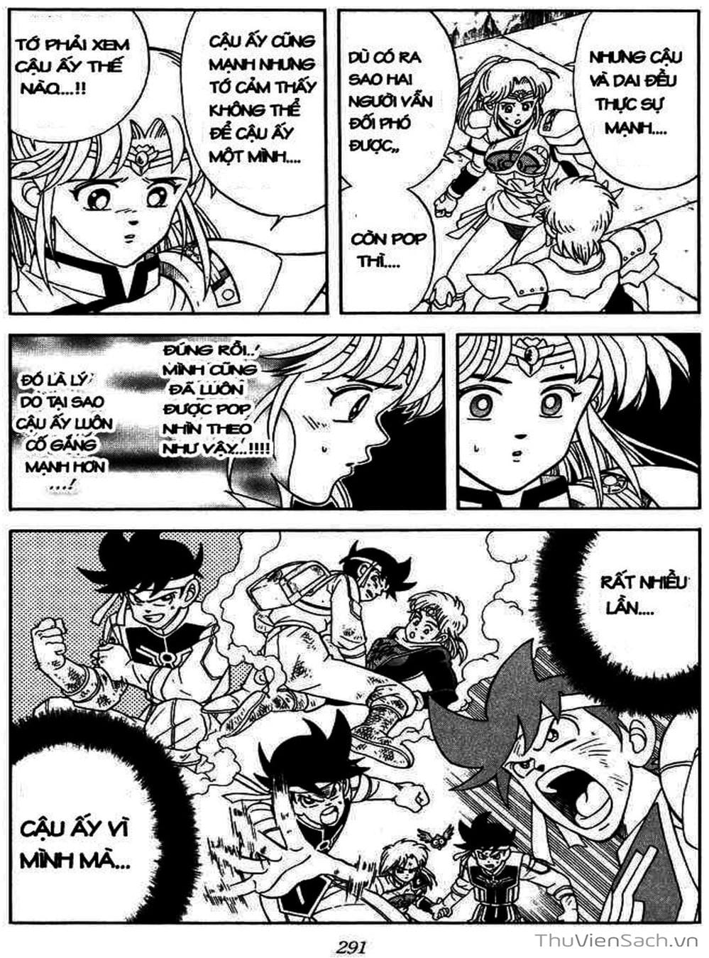 Truyện Tranh Dấu Ấn Rồng Thiêng - Dragon Quest trang 4