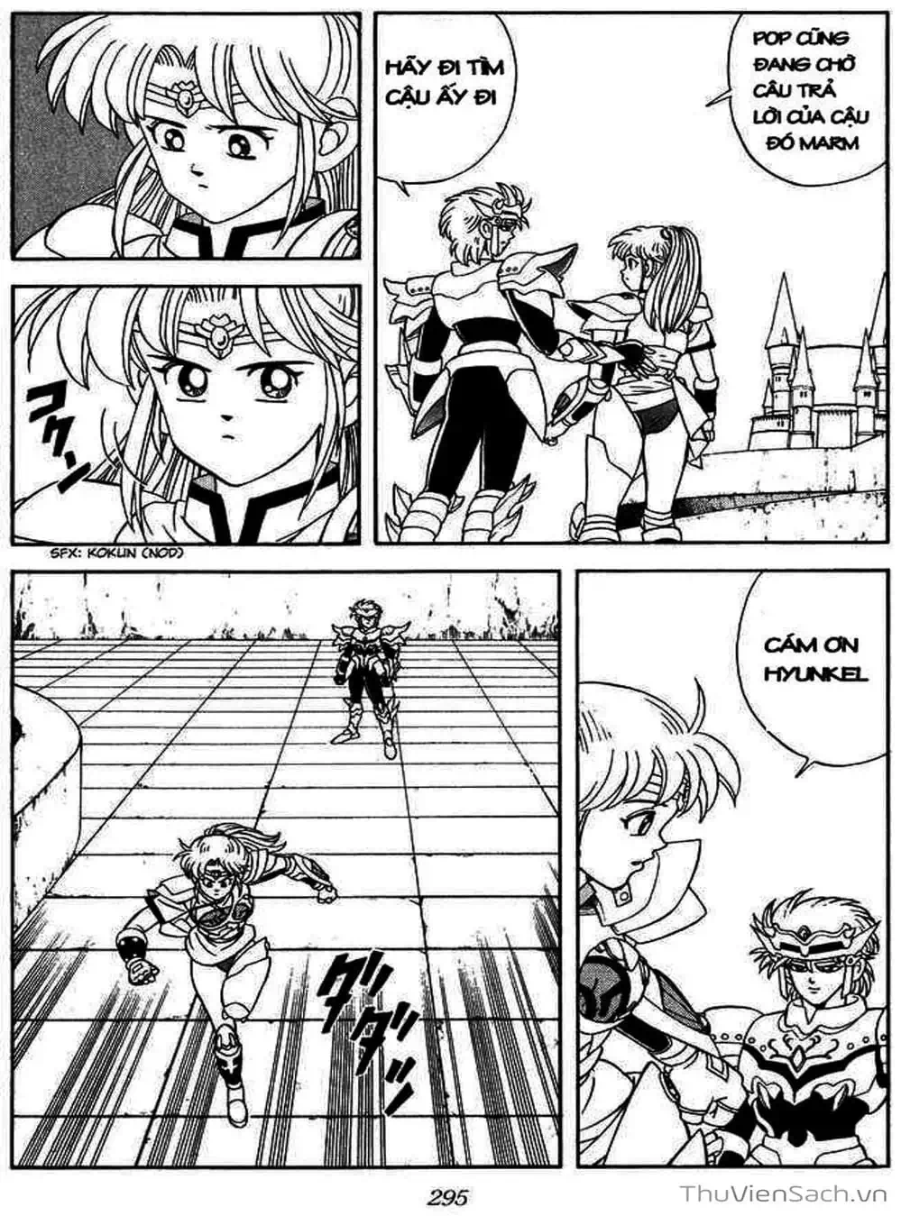 Truyện Tranh Dấu Ấn Rồng Thiêng - Dragon Quest trang 4