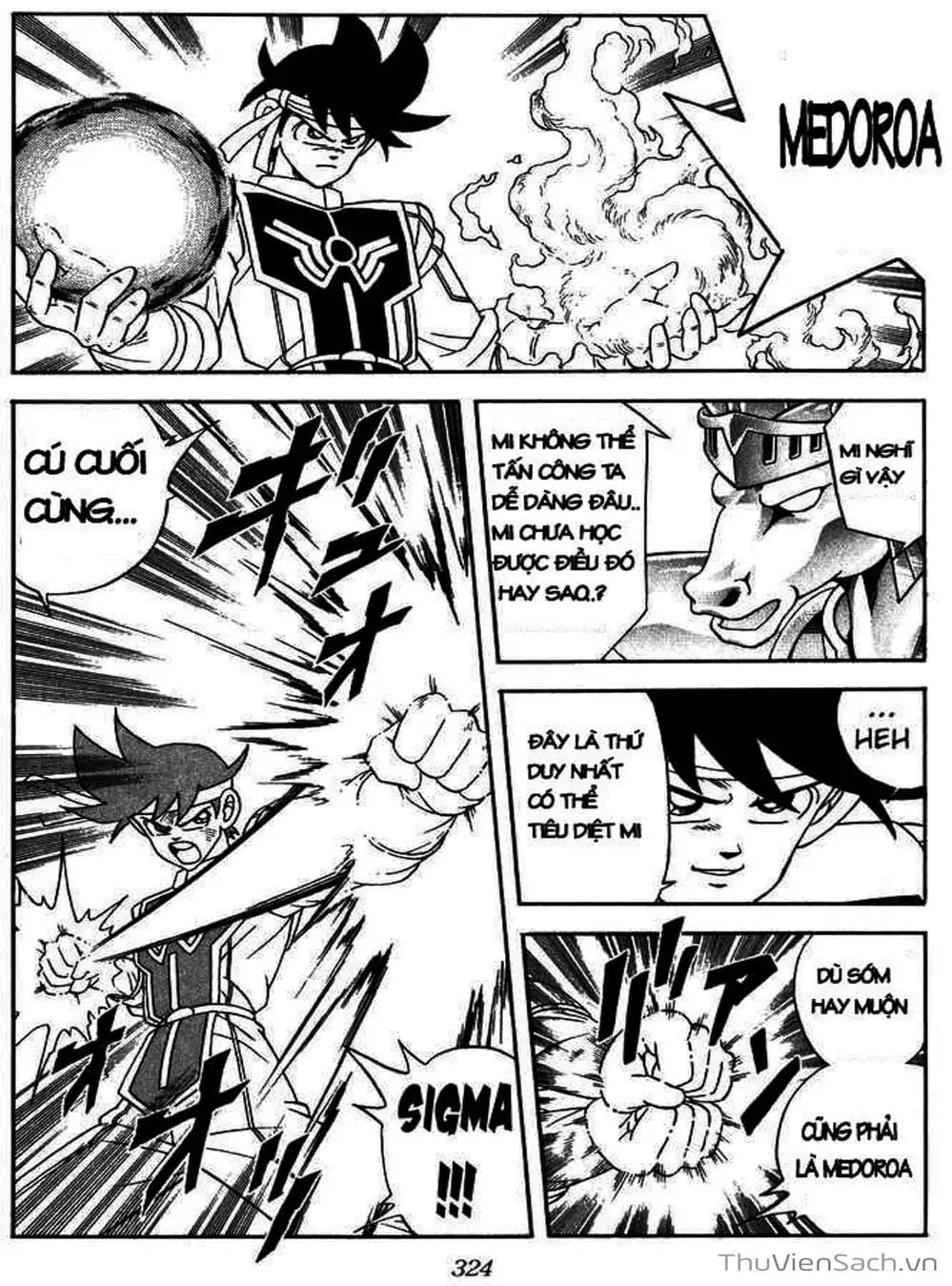 Truyện Tranh Dấu Ấn Rồng Thiêng - Dragon Quest trang 4