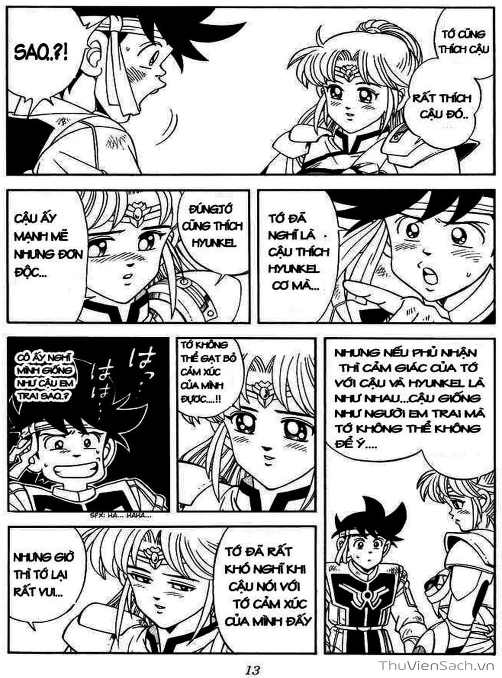 Truyện Tranh Dấu Ấn Rồng Thiêng - Dragon Quest trang 4