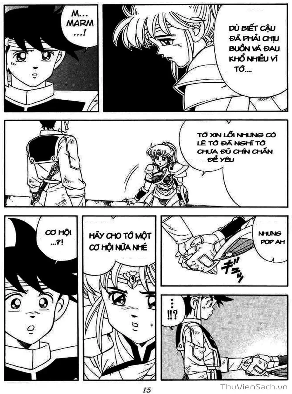 Truyện Tranh Dấu Ấn Rồng Thiêng - Dragon Quest trang 4