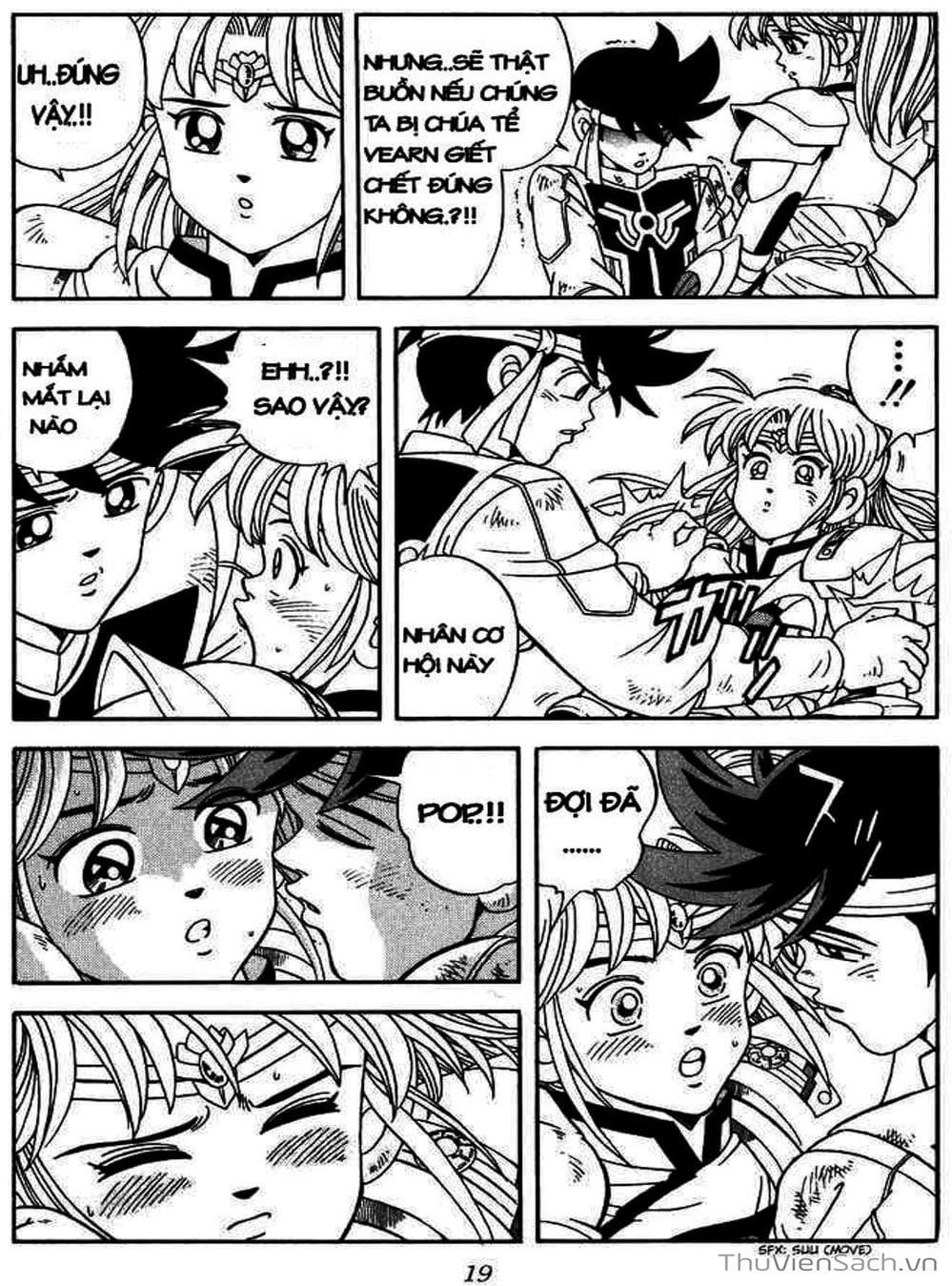 Truyện Tranh Dấu Ấn Rồng Thiêng - Dragon Quest trang 4