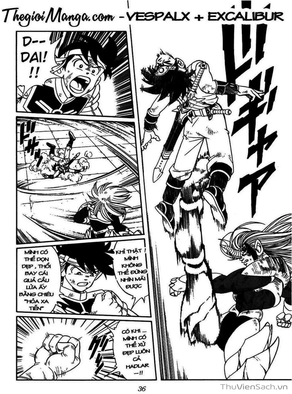 Truyện Tranh Dấu Ấn Rồng Thiêng - Dragon Quest trang 4