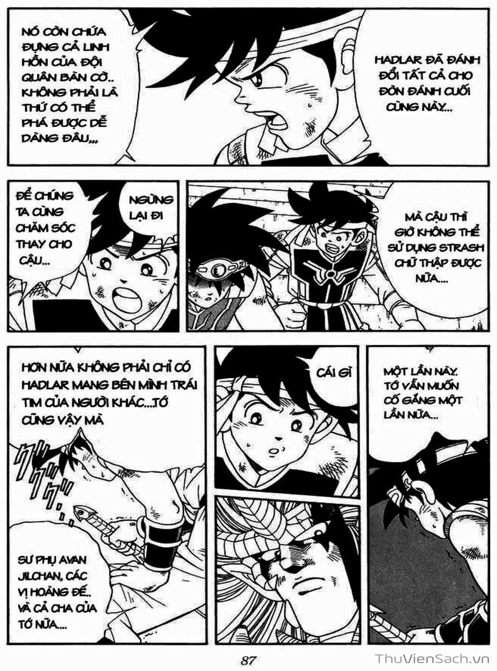 Truyện Tranh Dấu Ấn Rồng Thiêng - Dragon Quest trang 4