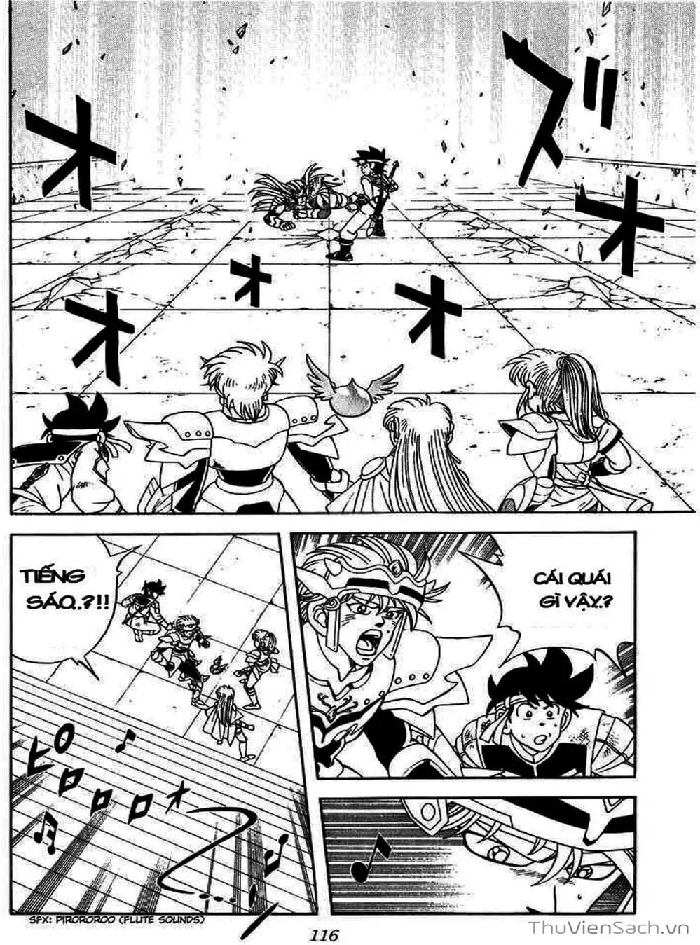 Truyện Tranh Dấu Ấn Rồng Thiêng - Dragon Quest trang 4