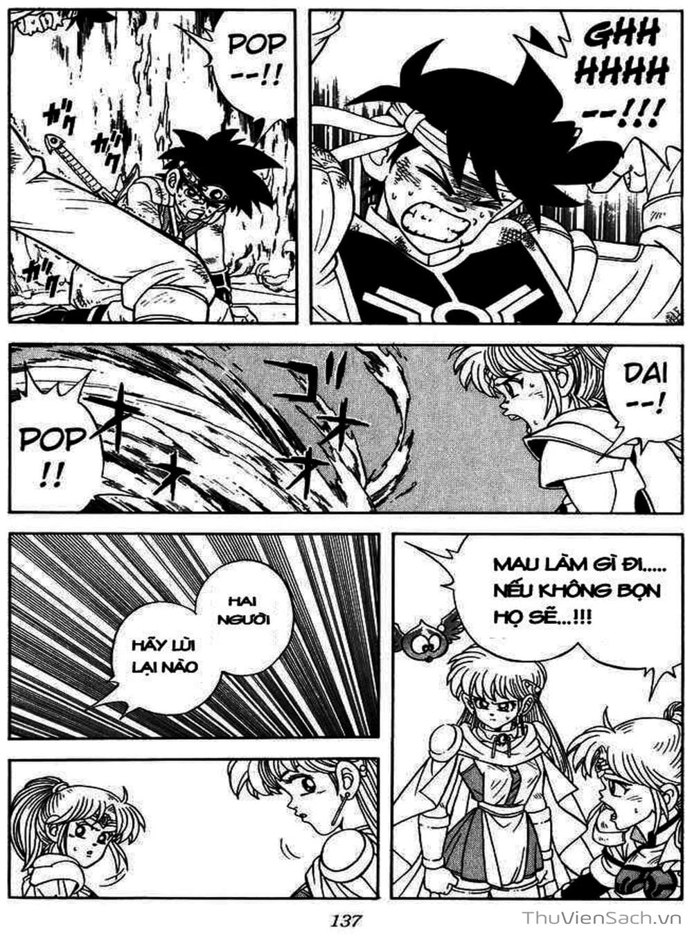 Truyện Tranh Dấu Ấn Rồng Thiêng - Dragon Quest trang 4