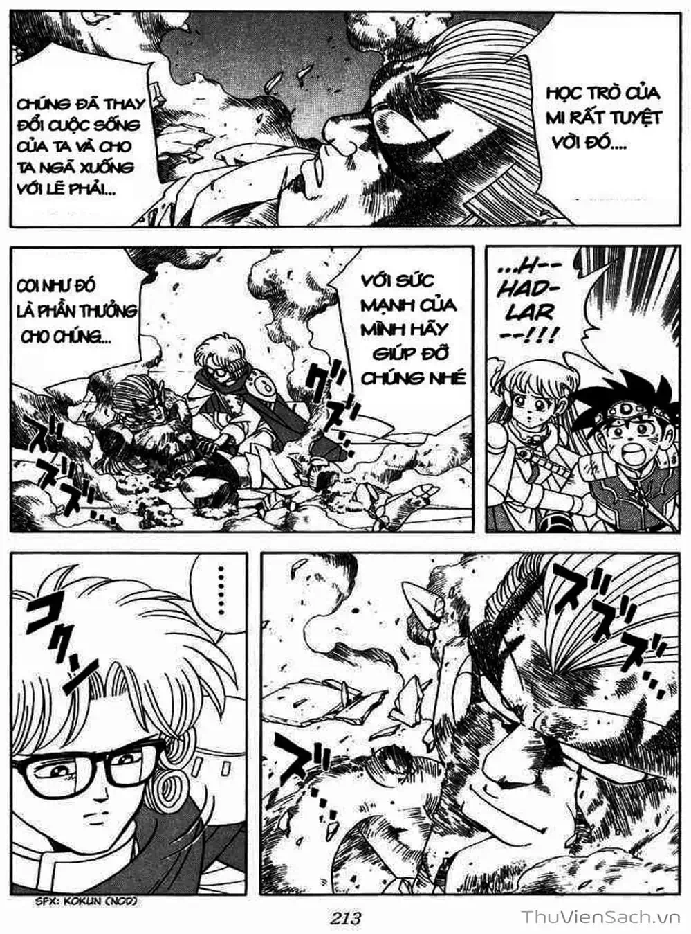 Truyện Tranh Dấu Ấn Rồng Thiêng - Dragon Quest trang 4