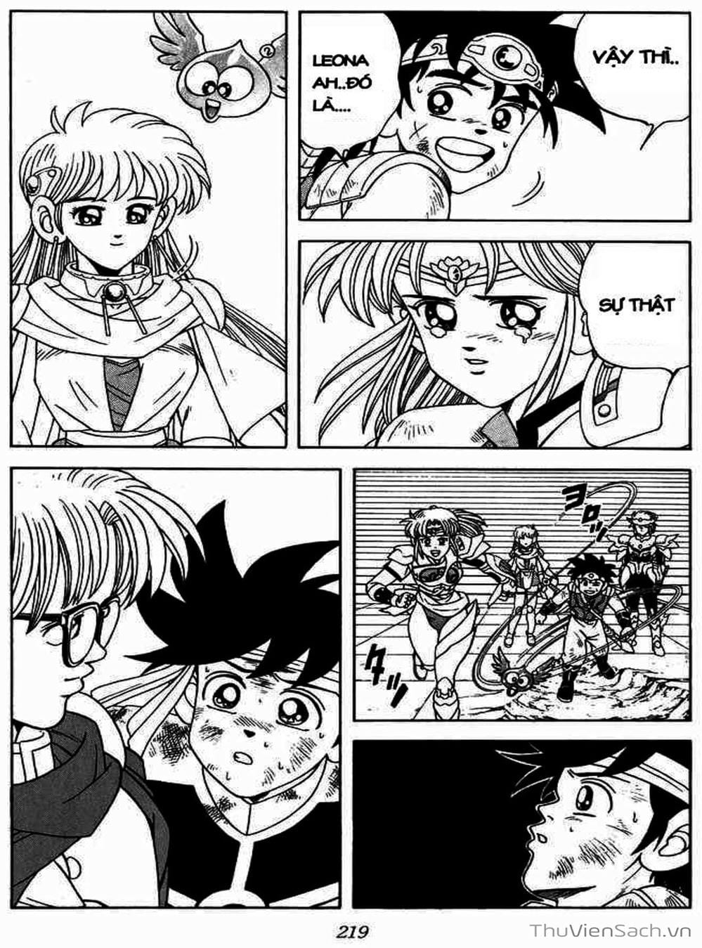 Truyện Tranh Dấu Ấn Rồng Thiêng - Dragon Quest trang 4