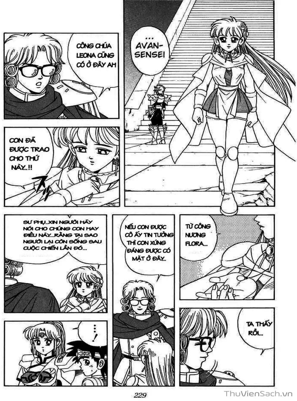 Truyện Tranh Dấu Ấn Rồng Thiêng - Dragon Quest trang 4