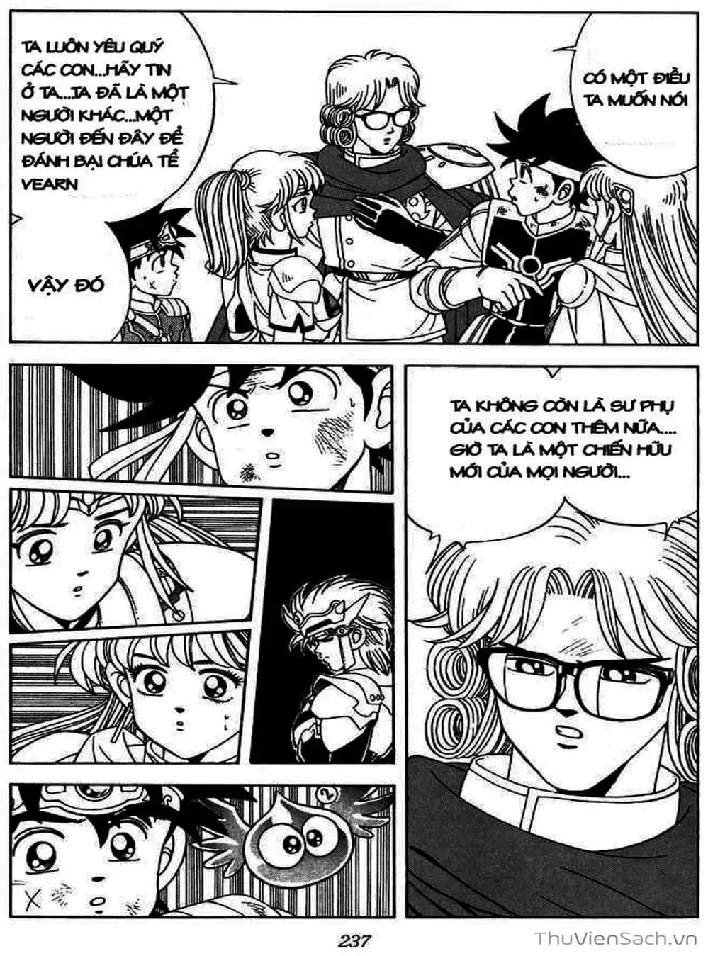 Truyện Tranh Dấu Ấn Rồng Thiêng - Dragon Quest trang 4