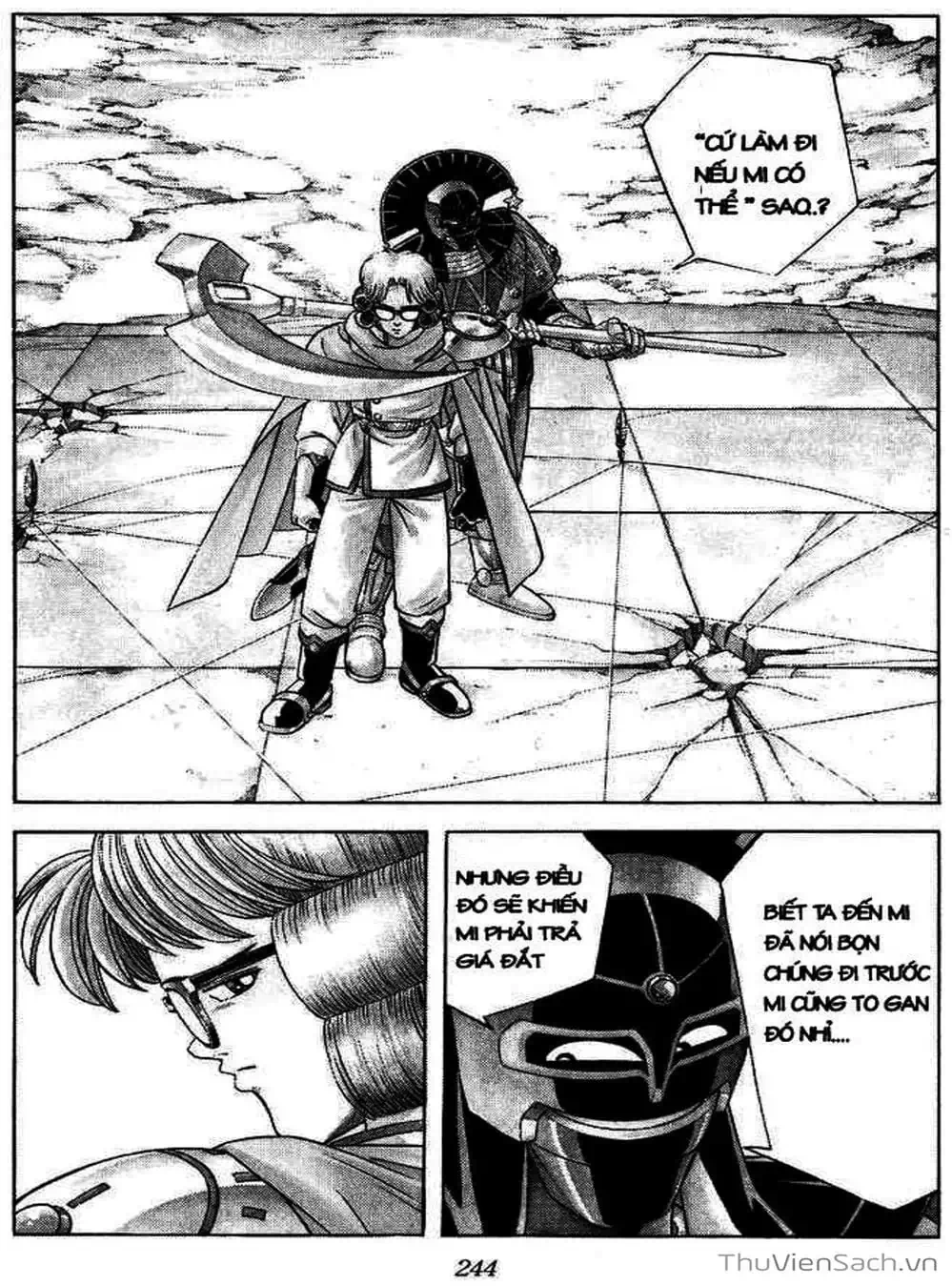 Truyện Tranh Dấu Ấn Rồng Thiêng - Dragon Quest trang 4