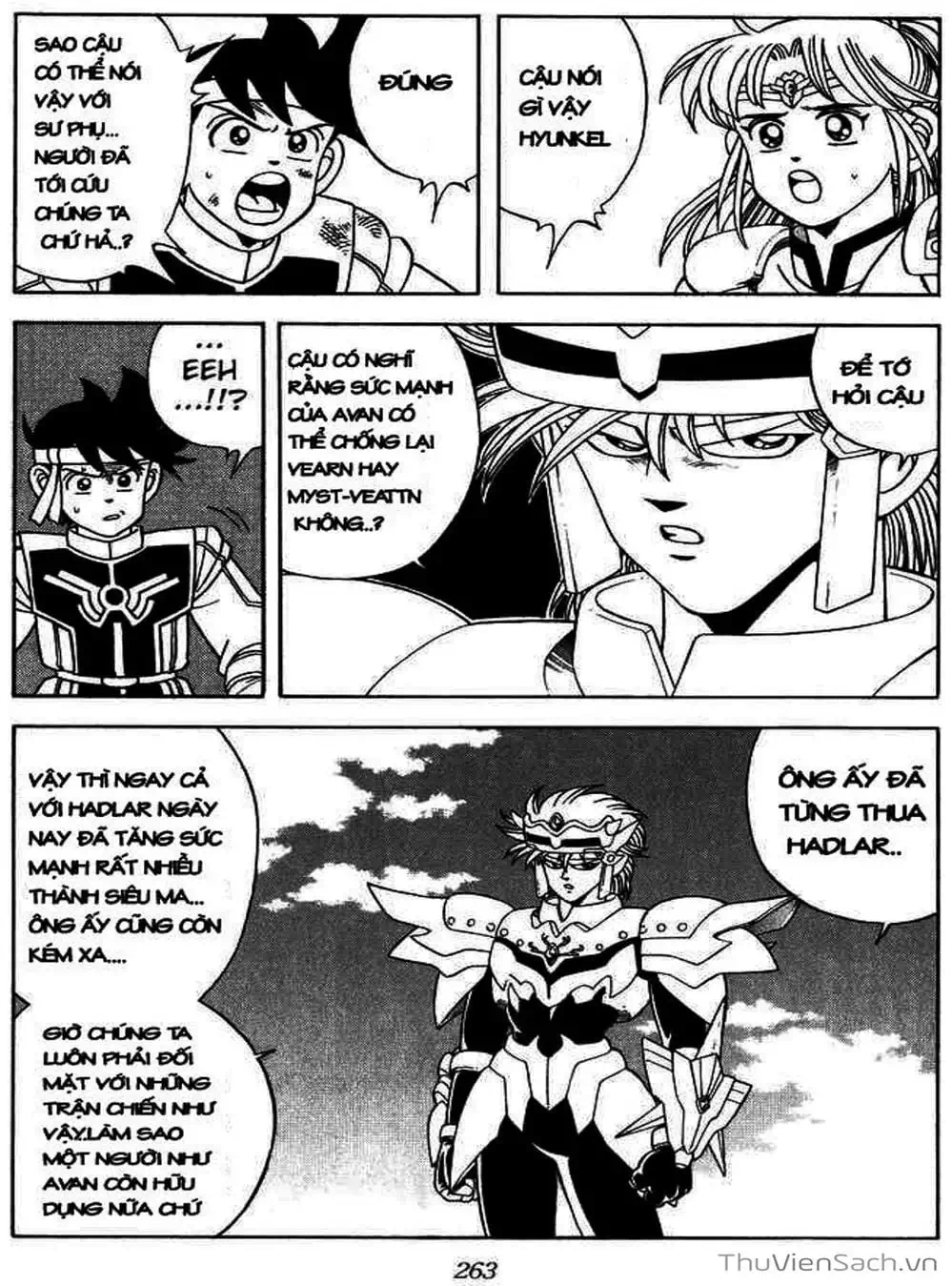 Truyện Tranh Dấu Ấn Rồng Thiêng - Dragon Quest trang 4