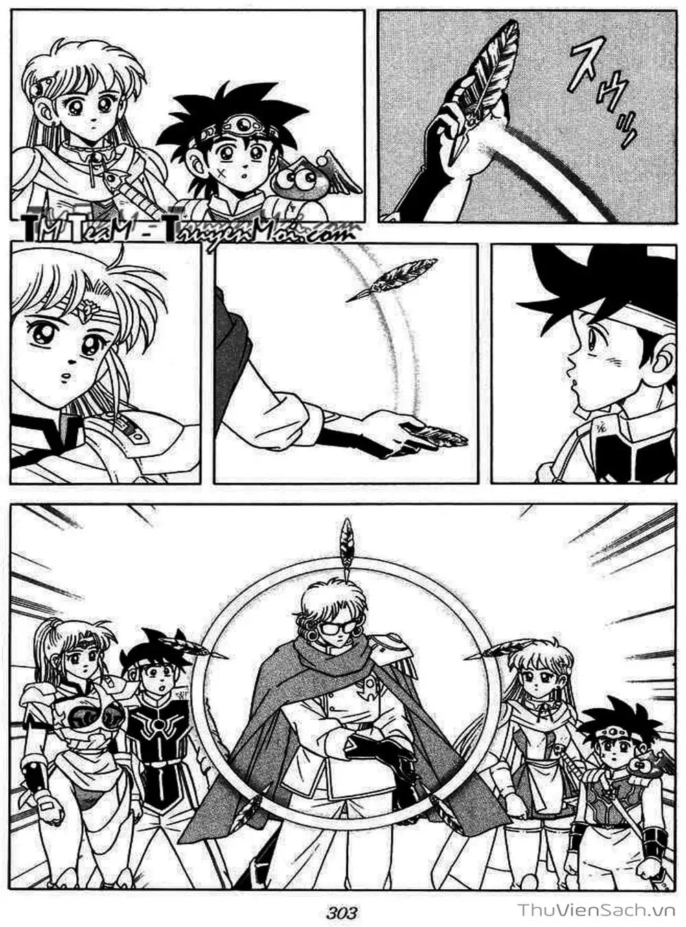 Truyện Tranh Dấu Ấn Rồng Thiêng - Dragon Quest trang 4