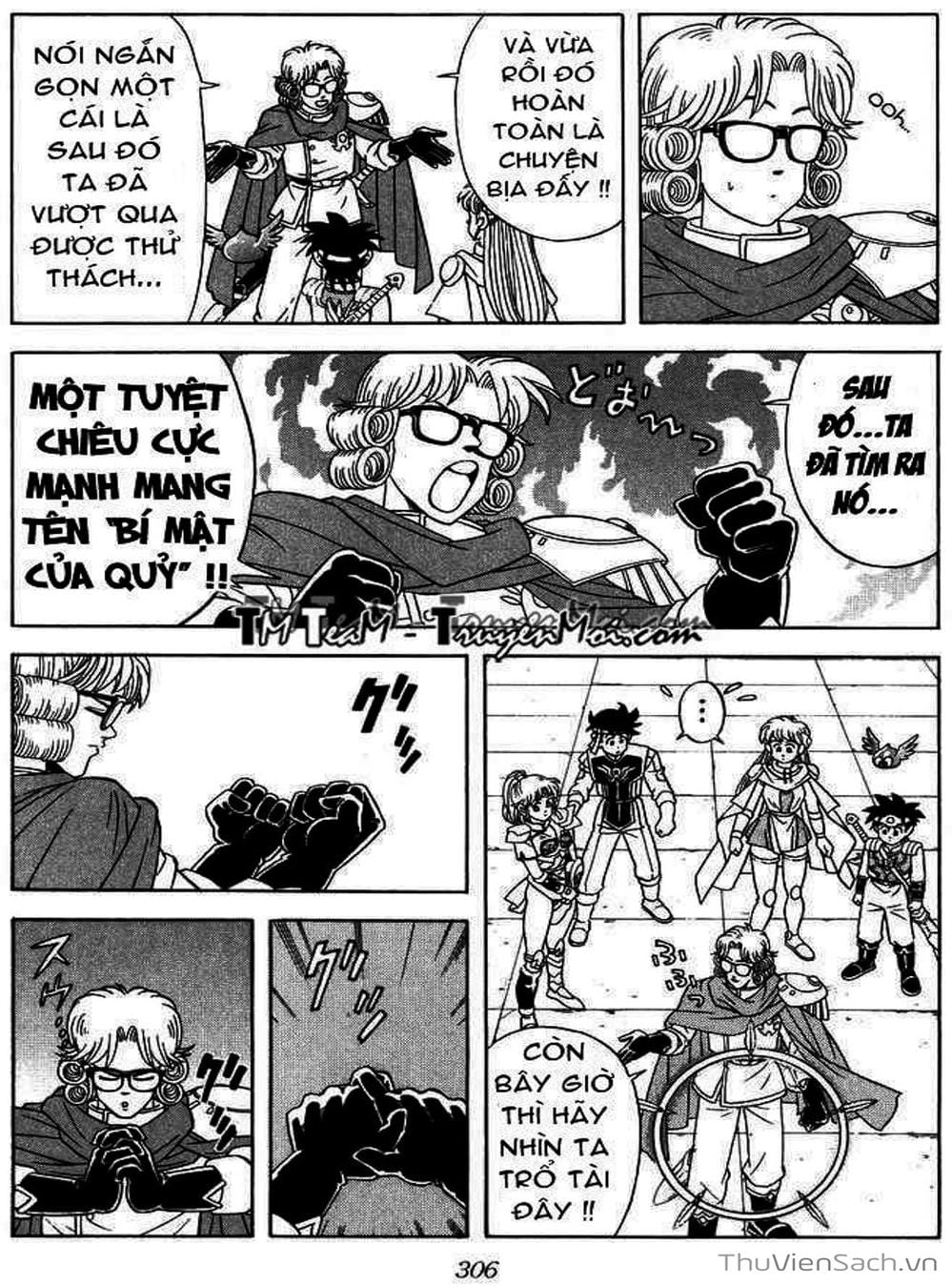 Truyện Tranh Dấu Ấn Rồng Thiêng - Dragon Quest trang 4