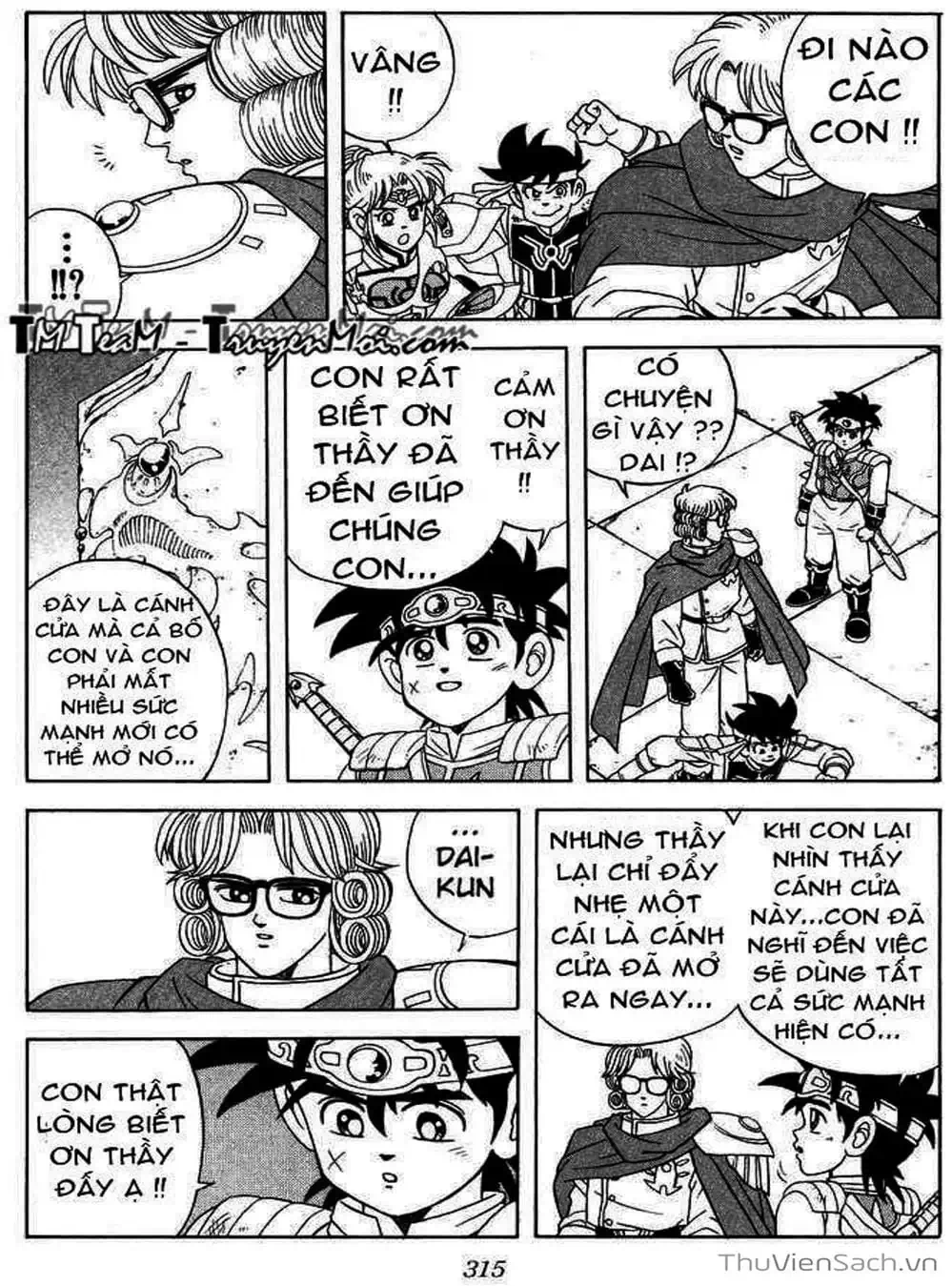 Truyện Tranh Dấu Ấn Rồng Thiêng - Dragon Quest trang 4