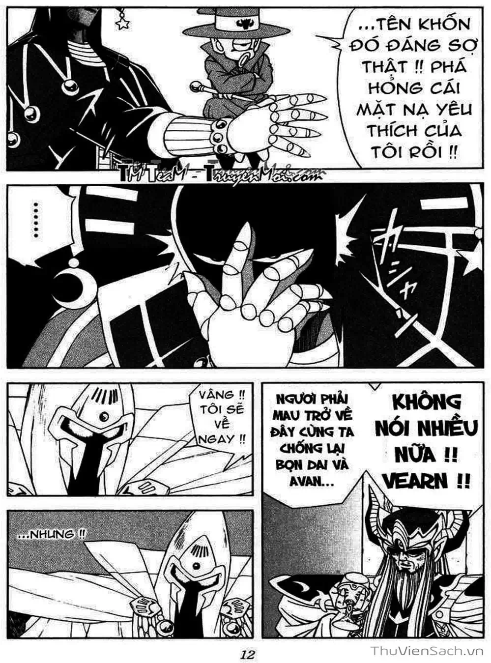 Truyện Tranh Dấu Ấn Rồng Thiêng - Dragon Quest trang 4