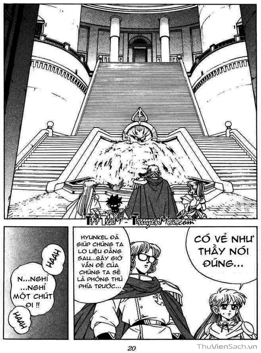 Truyện Tranh Dấu Ấn Rồng Thiêng - Dragon Quest trang 4