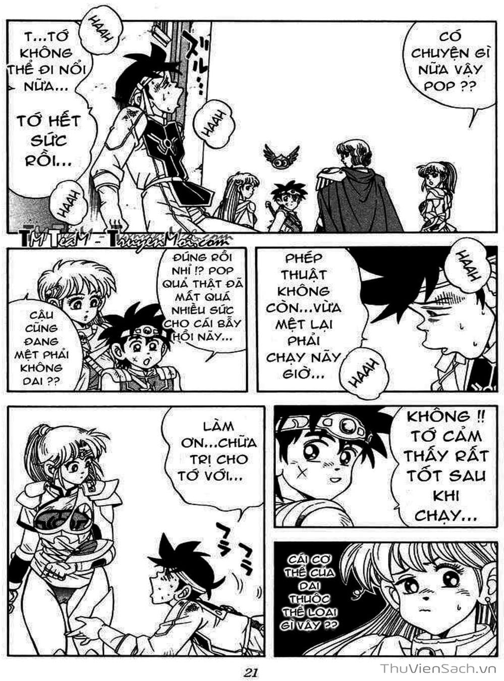 Truyện Tranh Dấu Ấn Rồng Thiêng - Dragon Quest trang 4