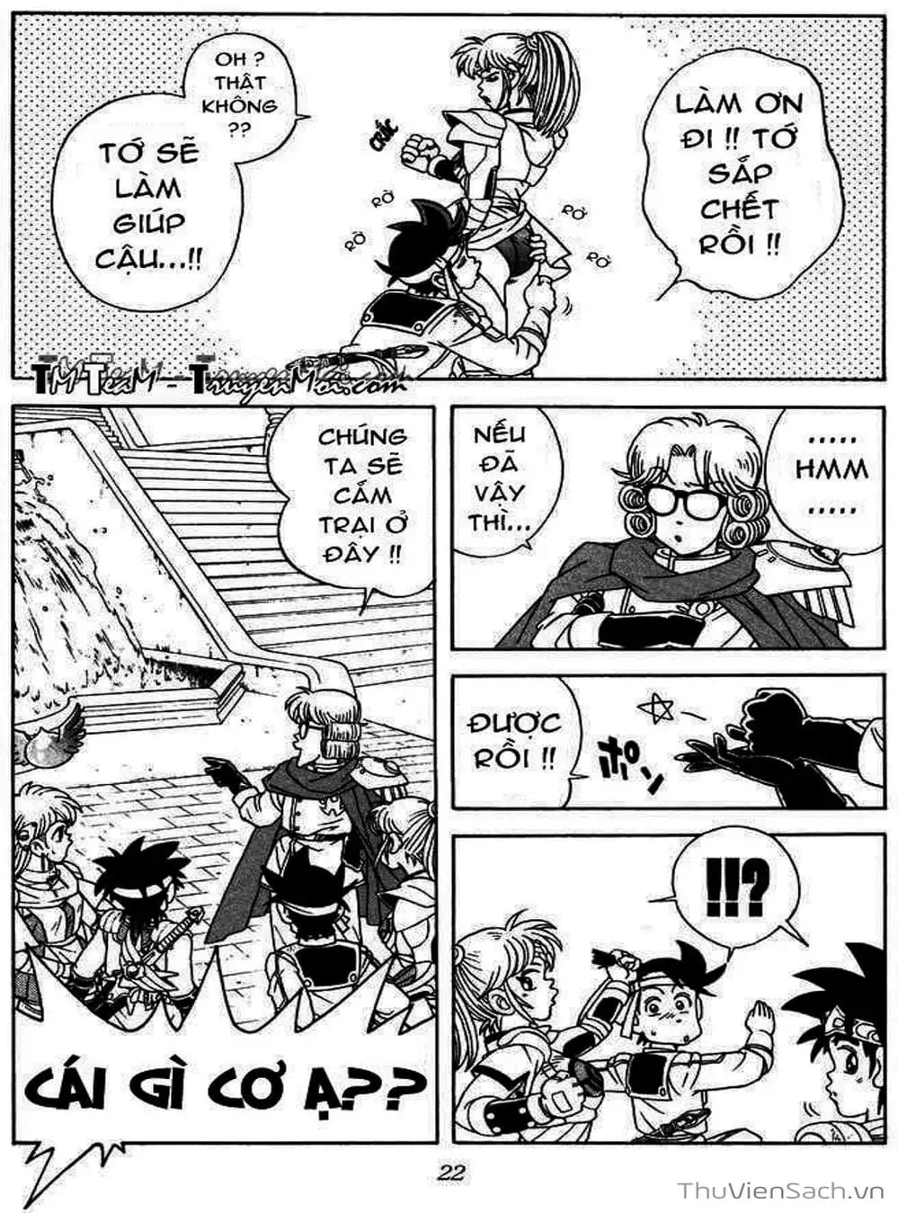 Truyện Tranh Dấu Ấn Rồng Thiêng - Dragon Quest trang 4