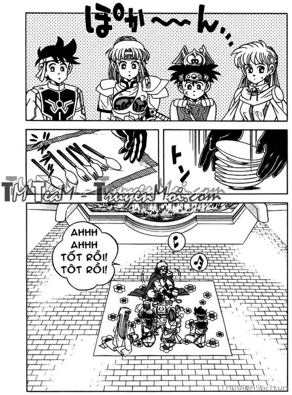 Truyện Tranh Dấu Ấn Rồng Thiêng - Dragon Quest trang 4