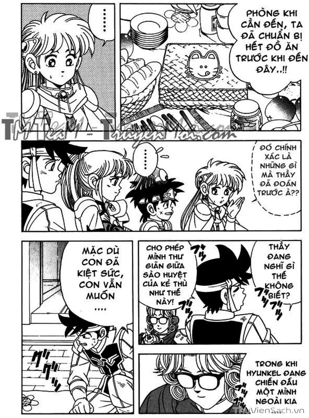 Truyện Tranh Dấu Ấn Rồng Thiêng - Dragon Quest trang 4