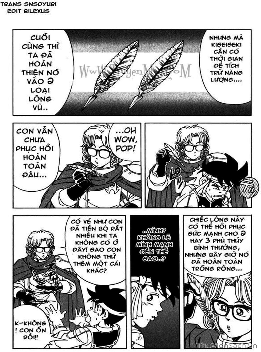 Truyện Tranh Dấu Ấn Rồng Thiêng - Dragon Quest trang 4