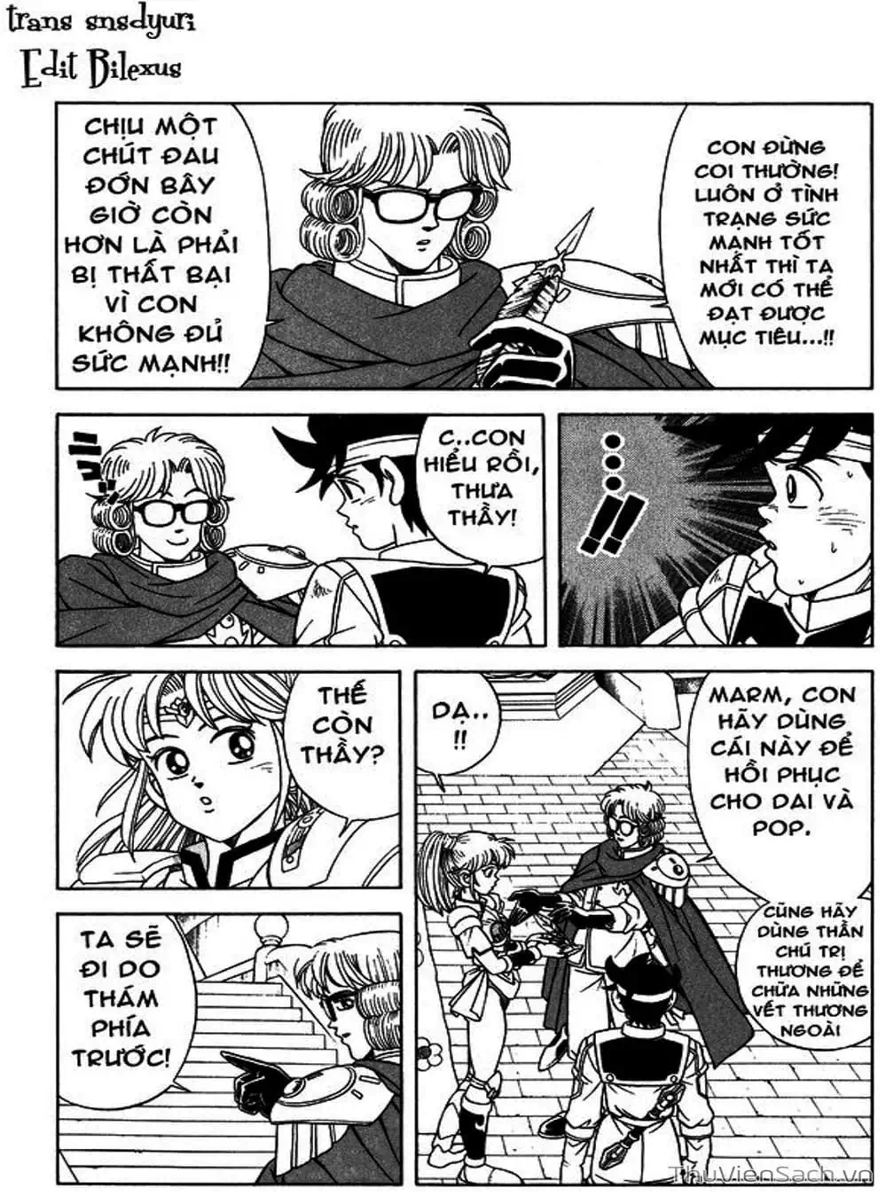 Truyện Tranh Dấu Ấn Rồng Thiêng - Dragon Quest trang 4