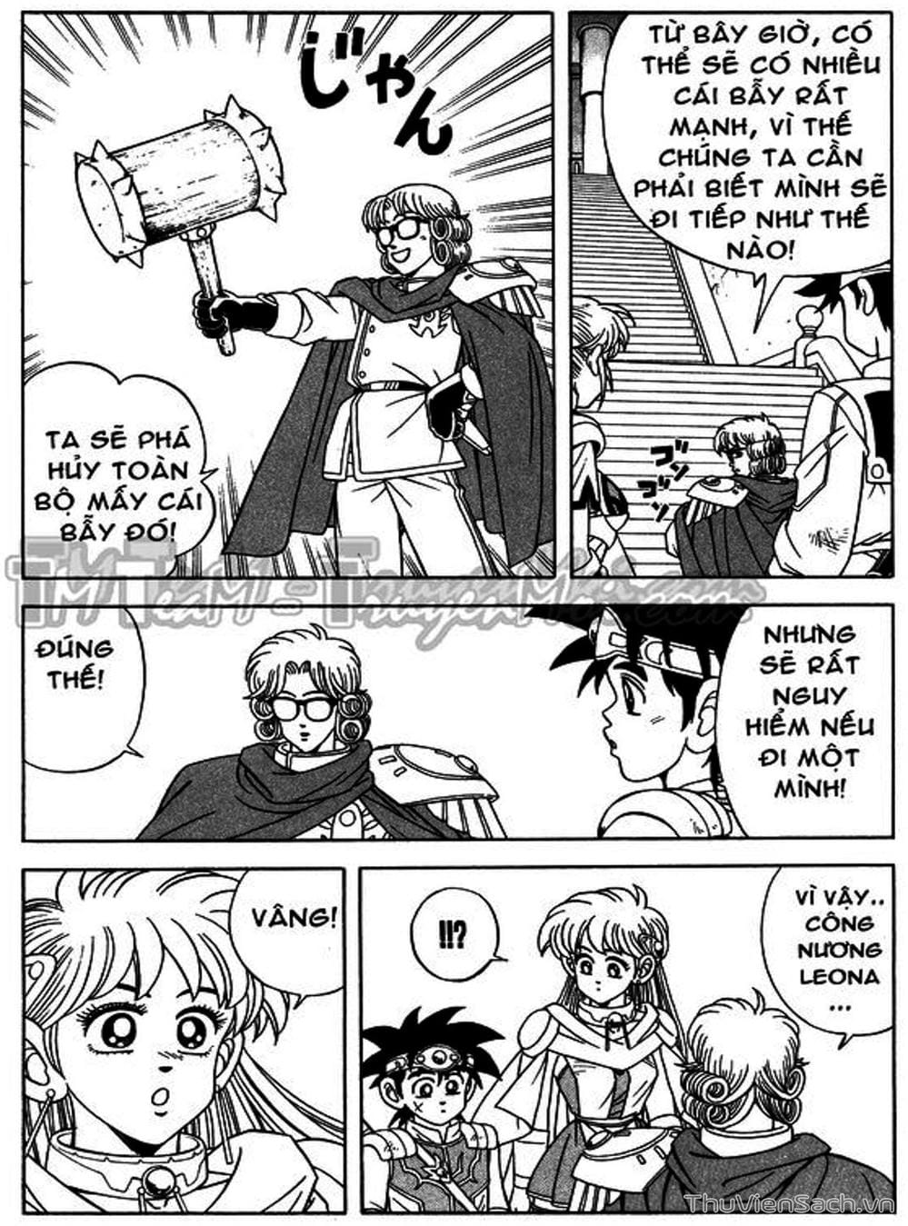 Truyện Tranh Dấu Ấn Rồng Thiêng - Dragon Quest trang 4