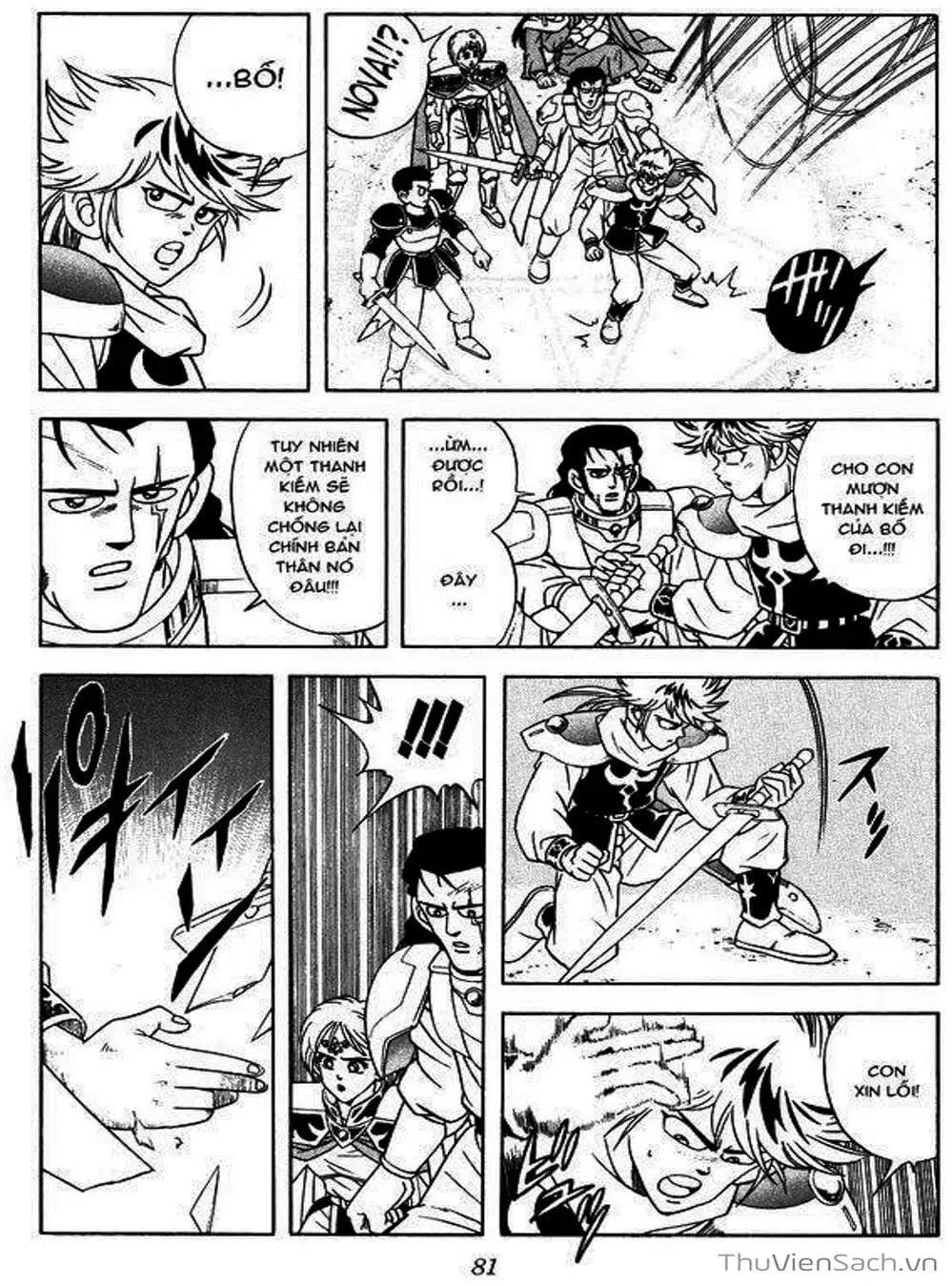 Truyện Tranh Dấu Ấn Rồng Thiêng - Dragon Quest trang 4