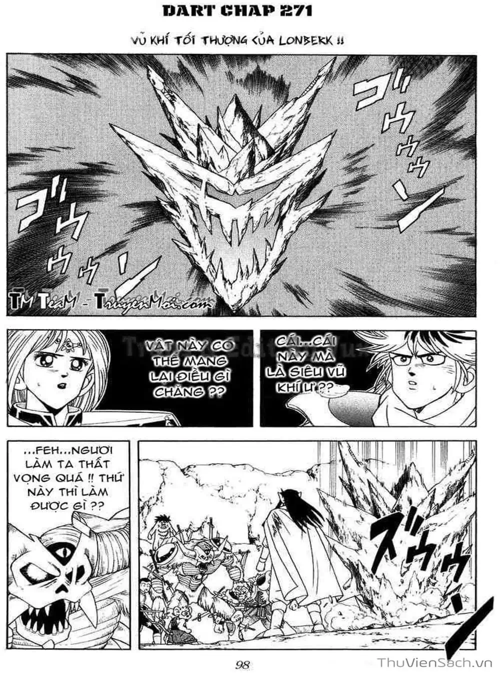 Truyện Tranh Dấu Ấn Rồng Thiêng - Dragon Quest trang 4